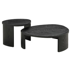 Coffee table Navarino set of 2 (Dark coffee) - Richmond Interiors