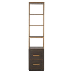 Wandkast Carter brown small 2-drawers - Richmond Interiors