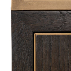 Wandkast Carter brown large 4-doors - Richmond Interiors