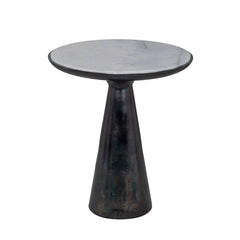 Bijzettafel Ethan 46Ø zwart (Black) - Richmond Interiors