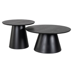 Salontafel Jazz set van 2 (Black) - Richmond Interiors