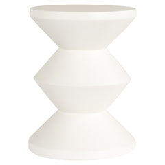 Bijzettafel Bloomstone Diablo 34Ø (White) - Richmond Interiors