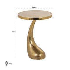 Beistelltisch Dolphin (Gold) - Richmond Interiors