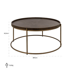 Coffee table Zillon (Brown) - Richmond Interiors