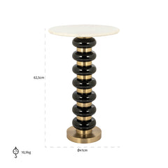 End table Barbara black (Black) - Richmond Interiors