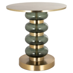 Bijzettafel Dalina green (Brushed Gold) - Richmond Interiors