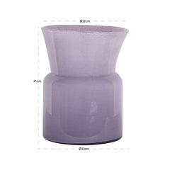 Vase Milano purple - Richmond Interiors