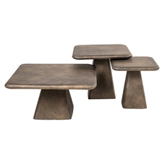 Coffee table Marlie gold (Set of 3) - Richmond Interiors