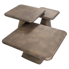 Coffee table Marlie gold (Set of 3) - Richmond Interiors