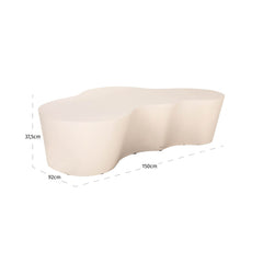Buiten salontafel Urban Bloom sandstone - Richmond Interiors