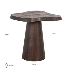 End table Odile dark brown - Richmond Interiors