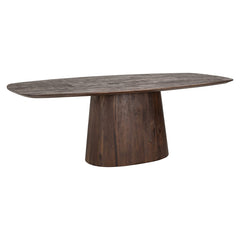 Dining table Alix danish oval 230 (Dark brown) - Richmond Interiors