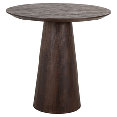 Bistro table Willow 80Ø (Dark brown) - Richmond Interiors