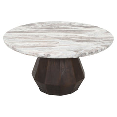 Couchtisch Oberoy Blush beige 80Ø - Richmond Interiors