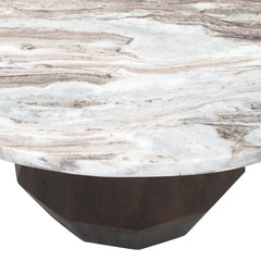 Coffee table Oberoy Blush beige 80Ø - Richmond Interiors