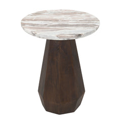 Beistelltisch Oberoy Blush beige 45Ø - Richmond Interiors