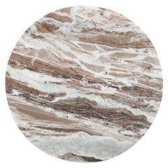 End table Oberoy Blush beige 45Ø - Richmond Interiors