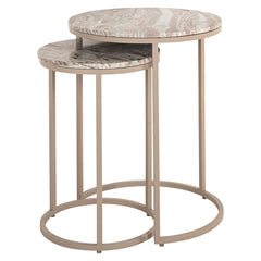 End table Fairfax clay (Set of 2) - Richmond Interiors