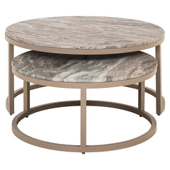 Coffee table Fairfax clay (Set of 2) - Richmond Interiors