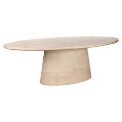 Dining table Fictus faux travertine (Beige) - Richmond Interiors