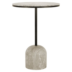 Bar table Duncan 75Ø (White) - Richmond Interiors