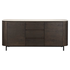 Sideboard Ritz 2-doors 3-drawers (Brown) - Richmond Interiors