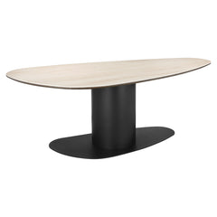 Dining table Ritz pebble 220 (Beige) - Richmond Interiors