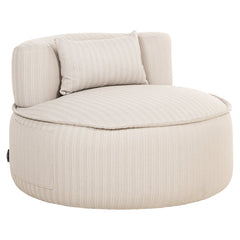 Outdoor lounge stoel Nammos beige swivel - Richmond Interiors