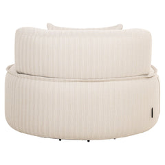 Outdoor lounge stoel Nammos beige swivel - Richmond Interiors
