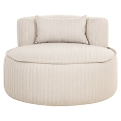 Outdoor lounge stoel Nammos beige swivel - Richmond Interiors