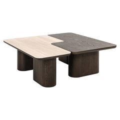 Coffee table Nando brown (Set of 2) - Richmond Interiors