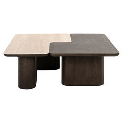 Coffee table Nando brown (Set of 2) - Richmond Interiors