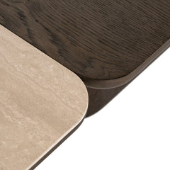 Coffee table Nando brown (Set of 2) - Richmond Interiors