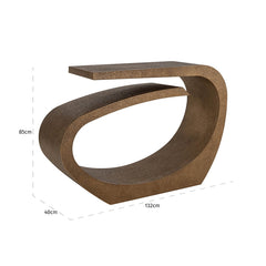 Console Alhambra brushed gold - Richmond Interiors