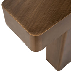 Console Hexa brushed gold - Richmond Interiors