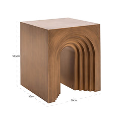 End table Vevey brushed gold - Richmond Interiors