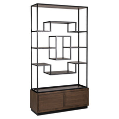 Wandschrank Bonvoy braun 2 Schubladen (Brown) - Richmond Interiors