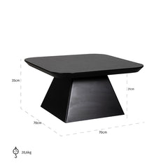 Couchtisch Bonvoy schwarz (Black) - Richmond Interiors