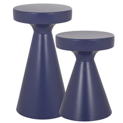 End table Kimble purple small 30Ø - Richmond Interiors