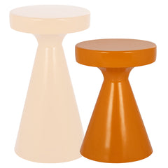 End table Kimble orange small 30Ø - Richmond Interiors