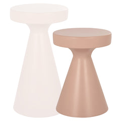 End table Kimble pink small 30Ø (Pink) - Richmond Interiors