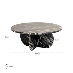 Salontafel Bancroft (Black) - Richmond Interiors