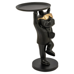 Bijzettafel Bullie (Black/gold) - Richmond Interiors