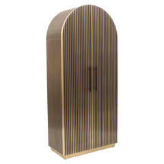 Cabinet Les Arcs 2-doors (Brushed Gold) - Richmond Interiors