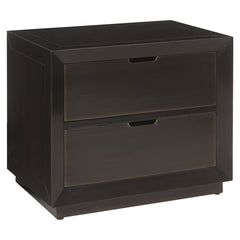 Nightstand Dante 2-drawers (Brown) - Richmond Interiors