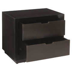 Nightstand Dante 2-drawers (Brown) - Richmond Interiors