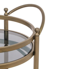 Trolley Hendricks brass (Brushed Gold) - Richmond Interiors