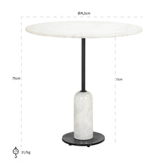 Bistro table Jagger 76,5 Ø - Richmond Interiors