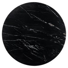 Bistro table Logan black/gold 75Ø - Richmond Interiors