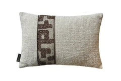 Rosa Stripe sierkussen 45x30 - Brons Sierkussens